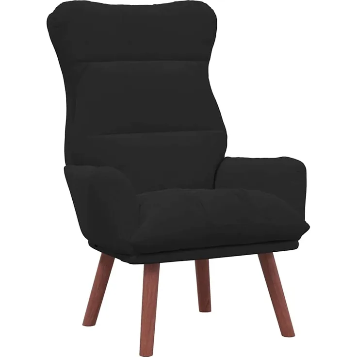 vidaXL Sessel Schwarz 69 x 74 x 93 cm Samt 42001840
