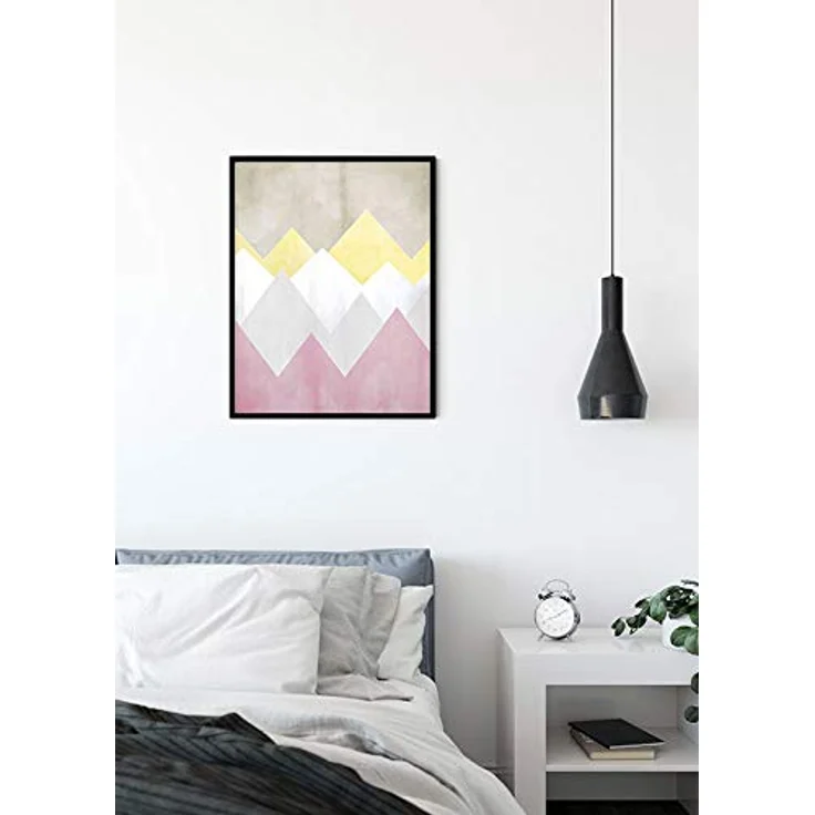 Komar Wandbild Sunrise Mountain Spring, Premium-Poster 30 x 40 cm, fotorealistische Druckqualität, seidenmatte Oberfläche, ohne Rahmen, MADE IN GERMANY – Bild 3