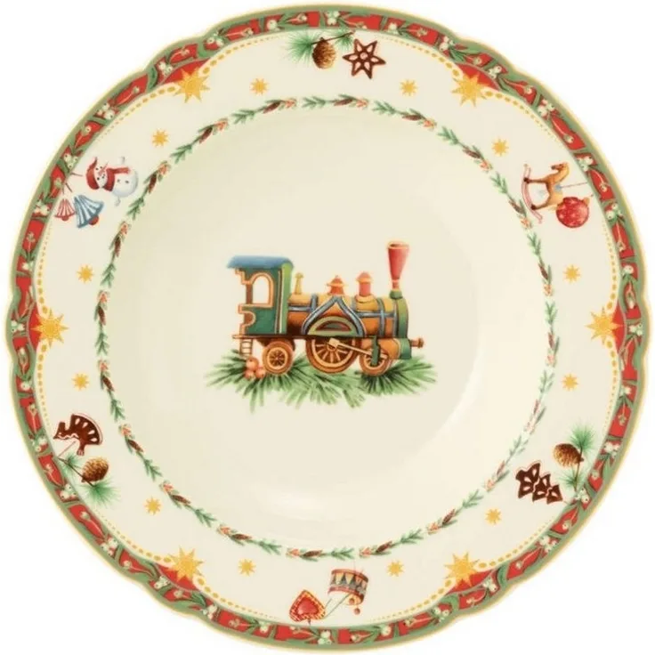 Geschirr-Serie Marieluise Weihnachtsnostalgie - Suppenteller Marieluise Weihnachtsnostalgie