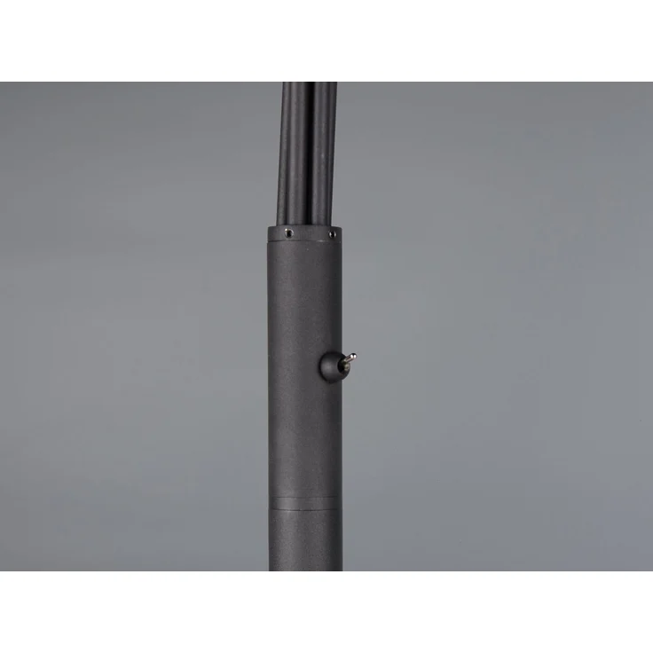 LED Bogenlampe Schwarz 5flammig dimmbar, 200cm groß – Bild 6