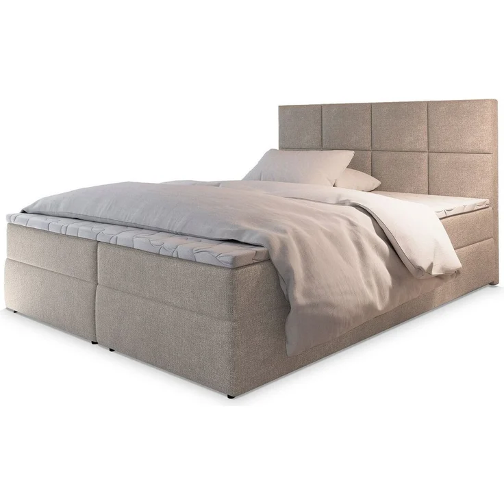 Masseno Boxbett LENA 160x200 cm mit Bonell Matratze und Topper – Bild 1