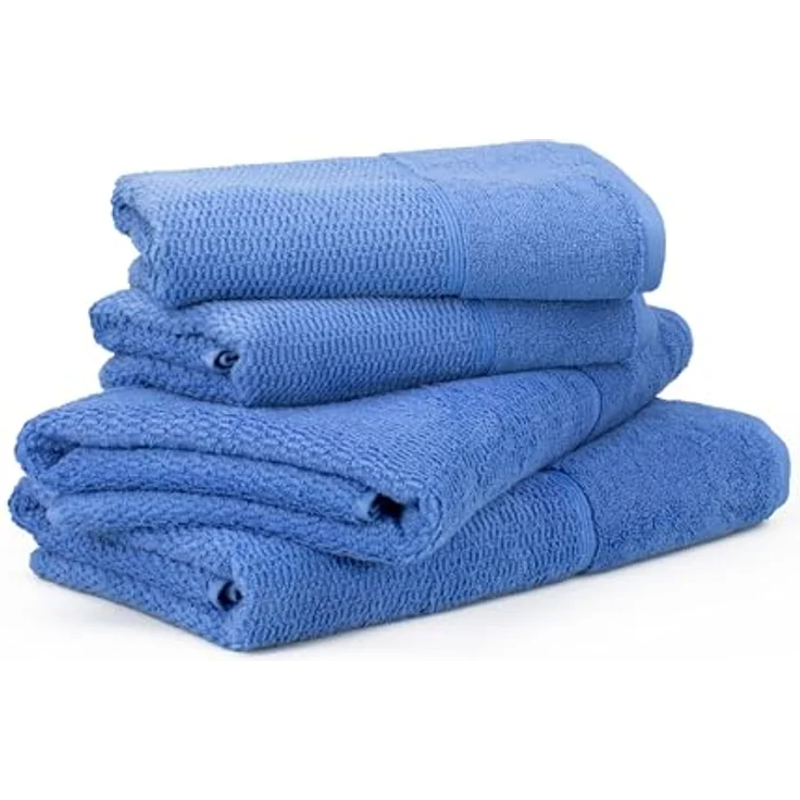 Möve for frottana Handtuch Set Pearl, Walkfrottier (Set, 4-St), Set: 2x Handtuch 50/100 und 2x Badetuch 67/140cm – Bild 2