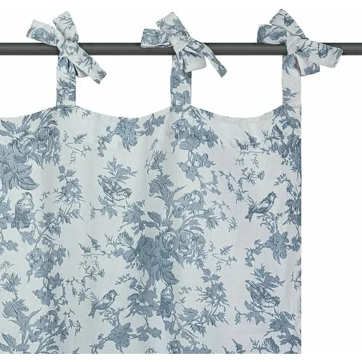 Mirabeau Scheibengardine Scheibengardine Emilie blau/beige – Bild 6