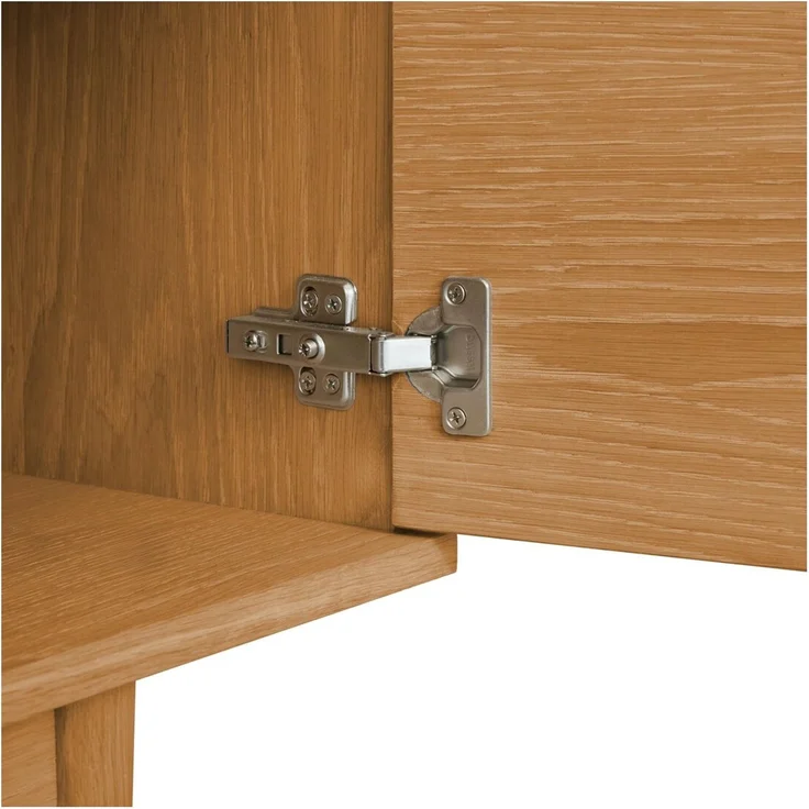Sideboard Enimeta Eiche Natur 160 cm - 2 Türen, 3 Schubladen & Soft-Close – Bild 11