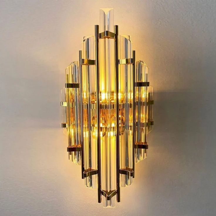 Bamyum Wandleuchte Bamyum Wandleuchte Champion Vintage Metall und Glas Wandlampe, ohne Leuchtmittel – Bild 1