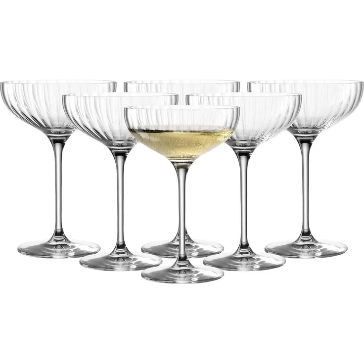 Leonardo POESIA Champagnerschale 260 ml 6er Set
