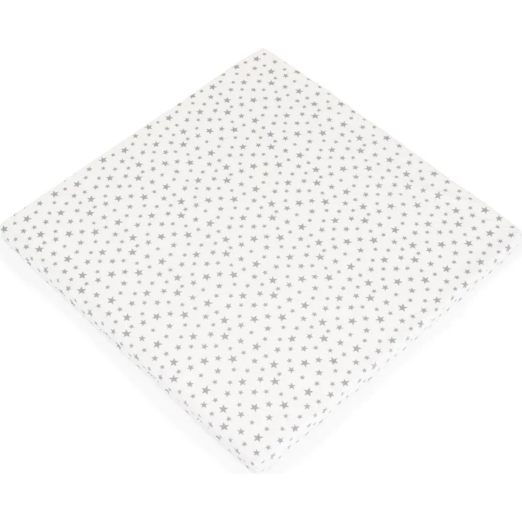 Moni Laufgittermatratze Comfort 88 x 88 x 5 cm, Babybettmatratze, Bezug waschbar weiß – Bild 2