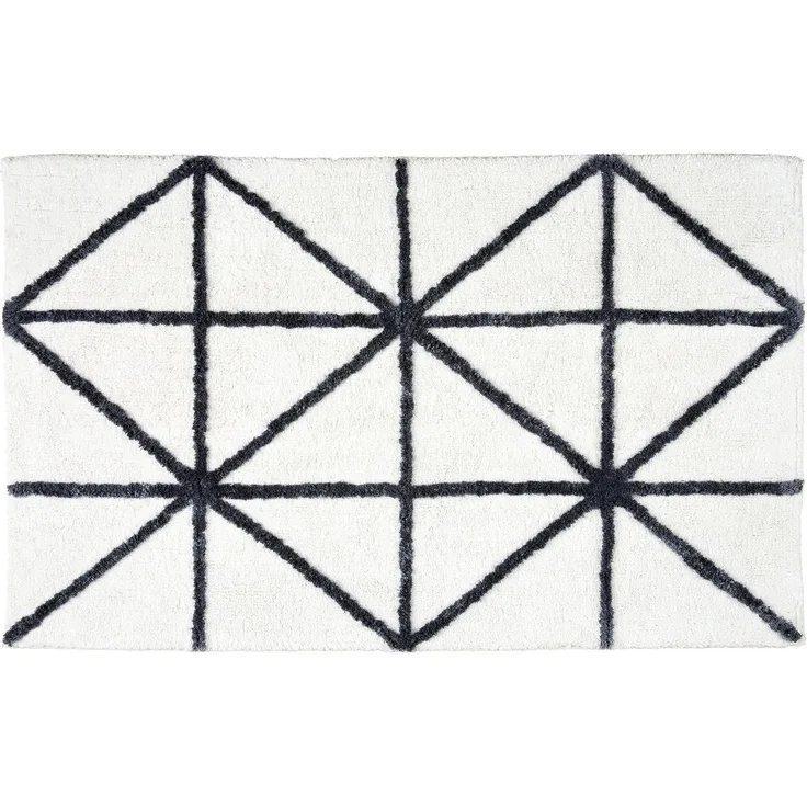 SCHÖNER WOHNEN-Kollektion Badematte Barbados 232, Höhe 17 mm, fußbodenheizungsgeeignet, Baumwolle, Viskose, rechteckig, kuschelweicher Badezimmerteppich, waschbar