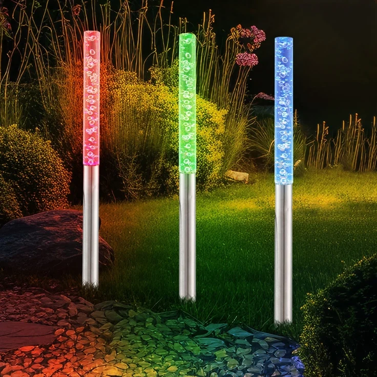 Moderne Solar LED Steckleuchten für den Außenbereich – Bild 3
