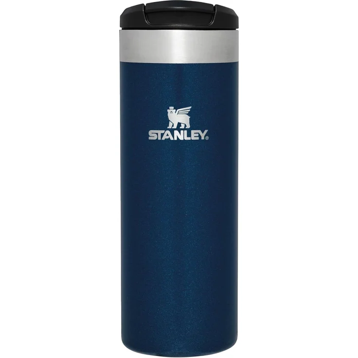 Stanley Isolierbecher The Aerolight Transit Mug 0,47l Royal Blue Metallic – Bild 1