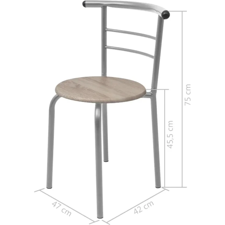 Frühstückstisch Bar-Set MDF [243002] – Bild 5