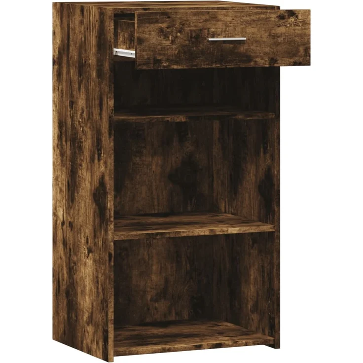 vidaXL Sideboard Räuchereiche 50x42,5x93 cm Holzwerkstoff 846331 – Bild 7
