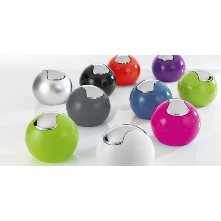 Spirella 'Bowl' Kosmetikeimer, 1 Liter, Lila – Bild 3