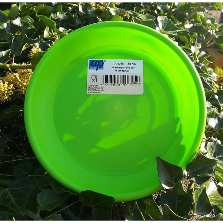 alpfa 841611 Untersetzer für Pflanztopf Sydney 23 cm - 18 cm Durchmesser - limette