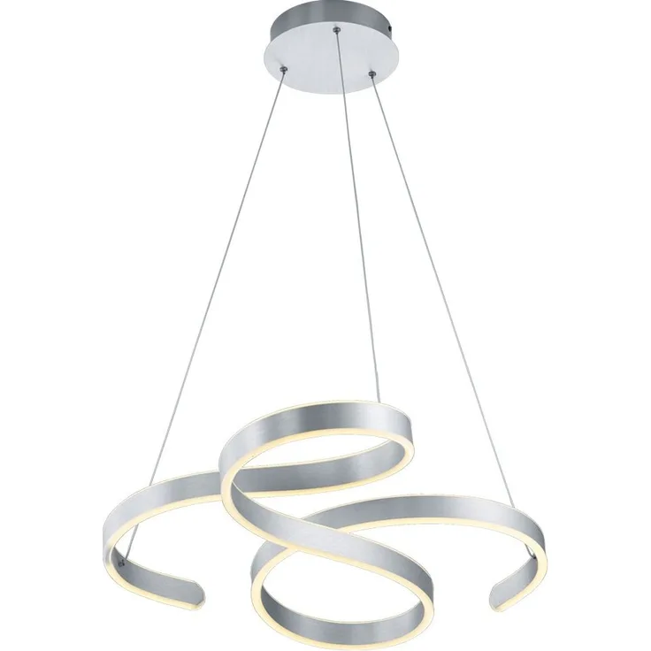LED Hängeleuchte, silber, Switch Dimmer, L 72 cm, FRANCIS