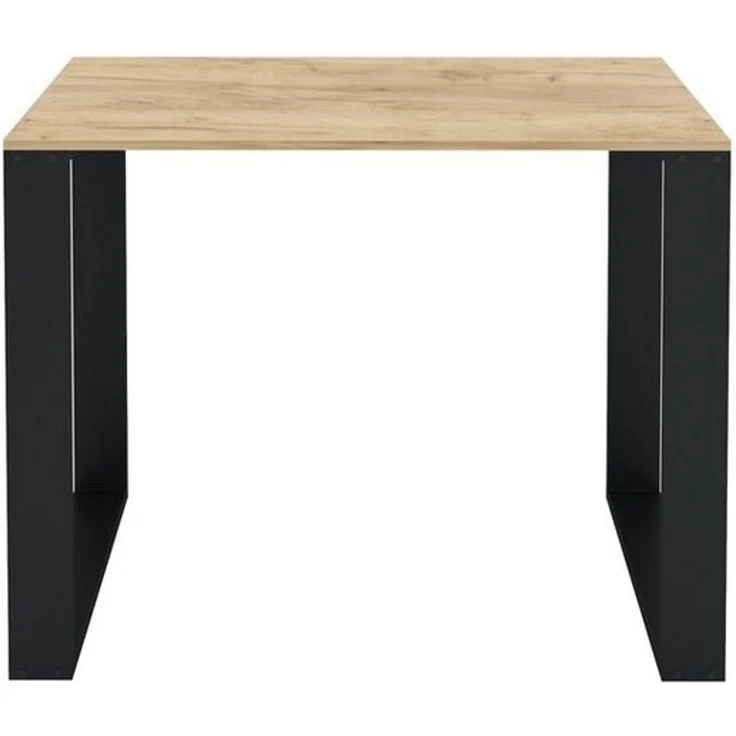 AKKE Esstisch, Esszimmertisch LOFT Schwarze Beinen Küchentisch Bürotisch 2mm-PVC – Bild 3