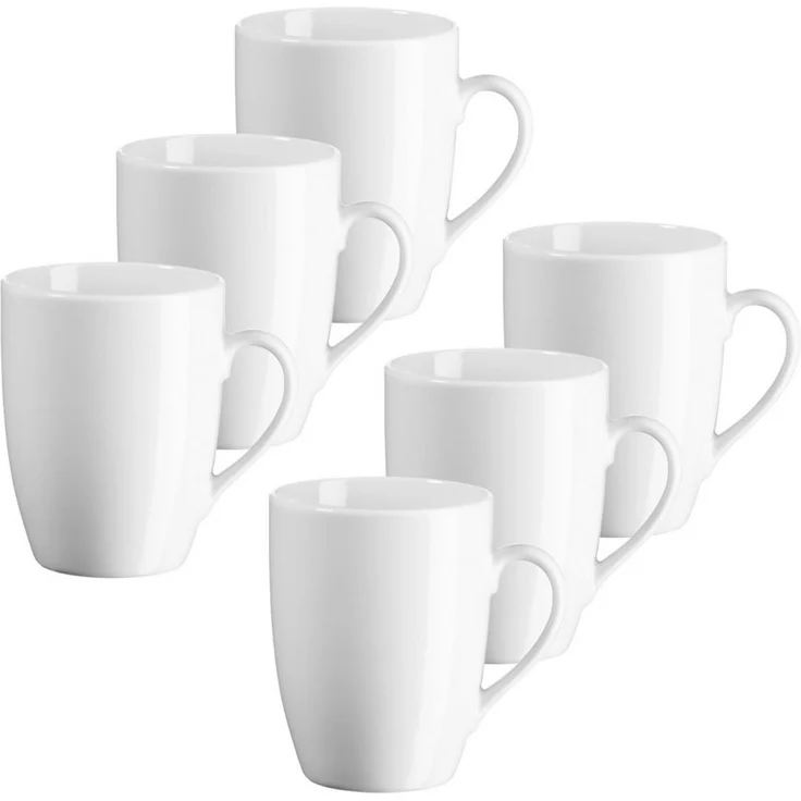 MÄSER Becher BARCA, Kaffeebecher Set, Porzellan, 6-tlg, Porzellan – Bild 1
