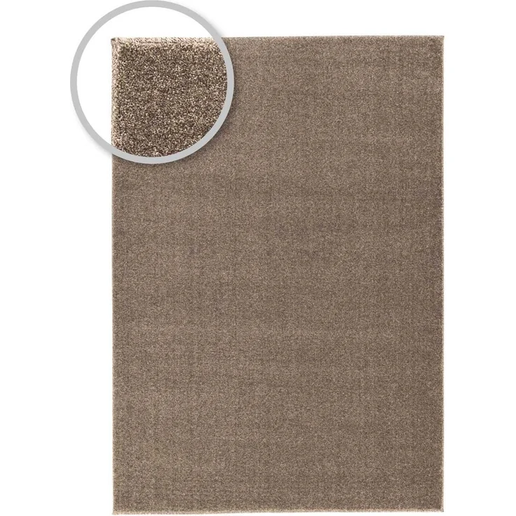 ASTRA Teppich Hochflor Samoa einfarbig braun pflegeleicht D001 C066, rechteckig, Höhe: 20 mm – Bild 4