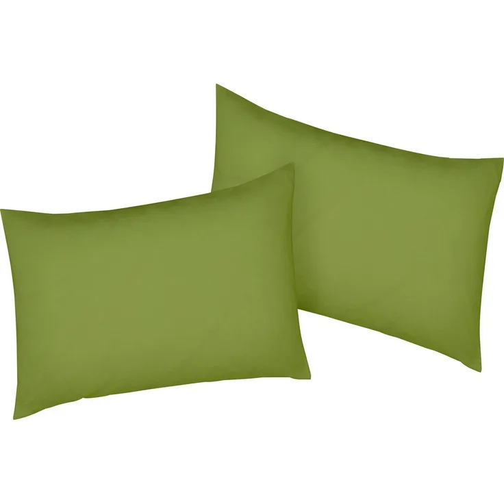 bellana Kissenbezug Mako-Jersey-Exclusiv, (2 Stück), aus reiner Baumwolle