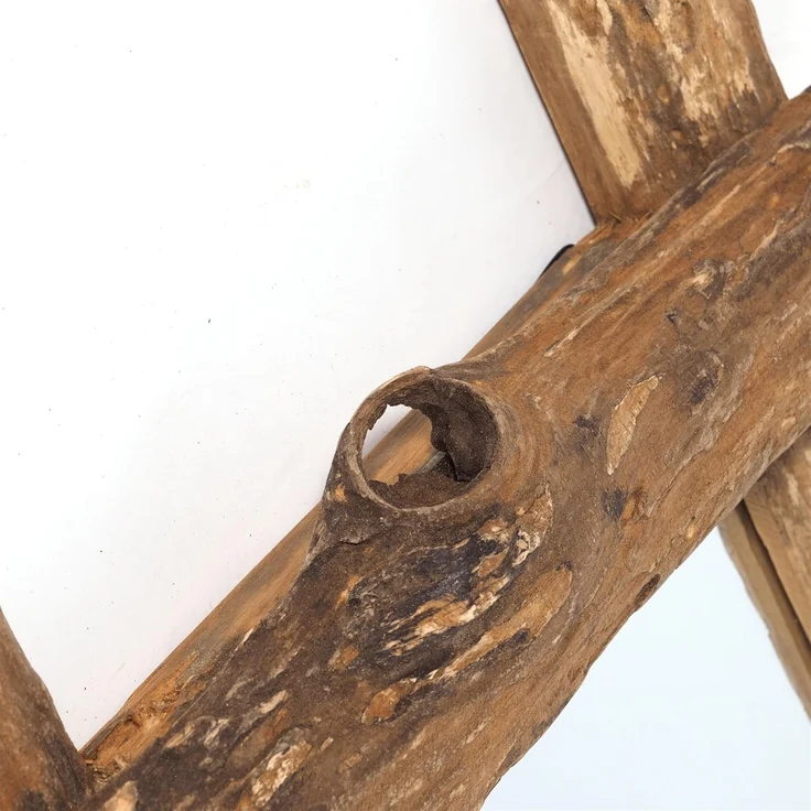 DESIGN DELIGHTS Wandspiegel WANDSPIEGEL "VINTAGE Holz massiv", Treibholz, 60x45 cm (HxB), Spiege – Bild 4