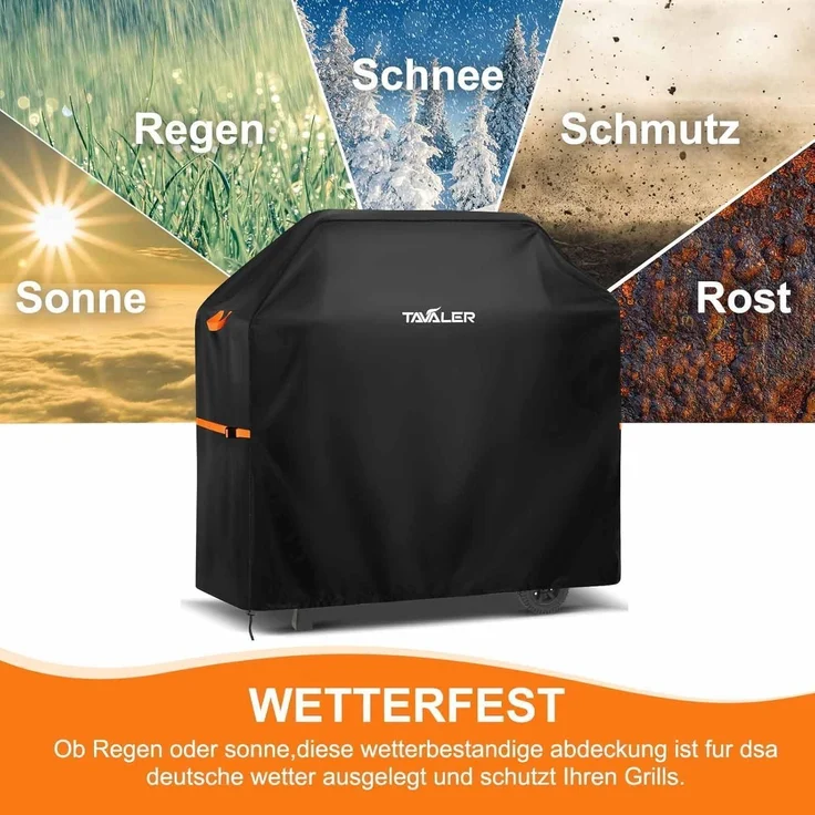 Grillabdeckung Wetterfest 600D Oxford Gasgrill 600D-120x60x120 cm – Bild 7