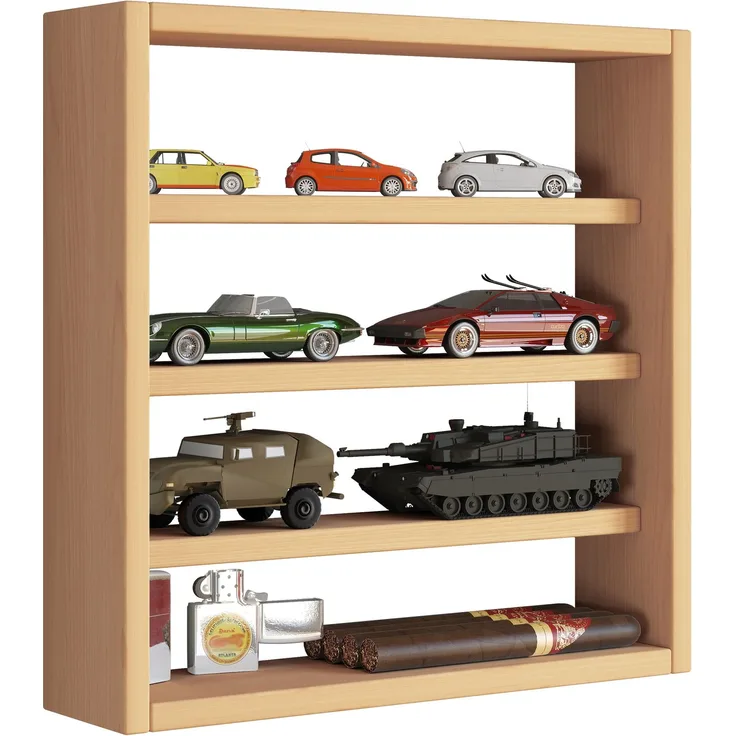 VCM Wandvitrine Osado 919881 Buche H. 40 x B. 40 x T. 10 cm