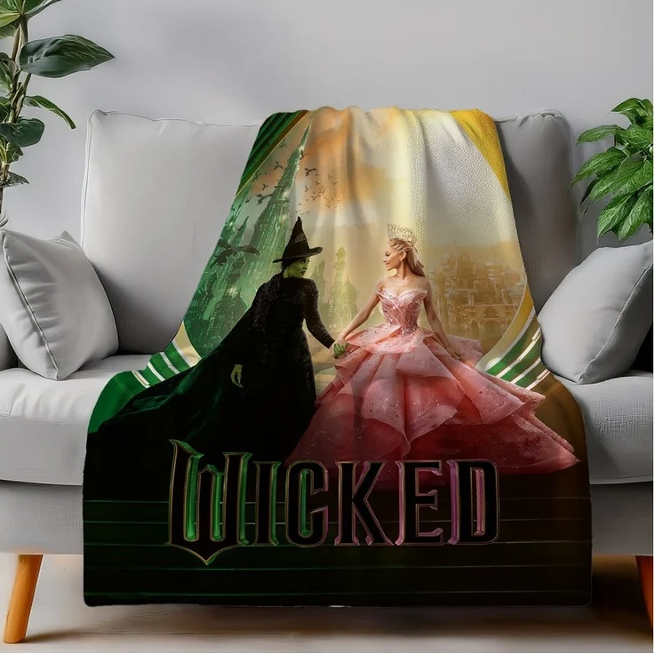 Wohndecke Herding Wicked Wellsoft-Flauschdecke Defying Gravity 150 x 200 cm, Herding, Langlebig – Bild 3