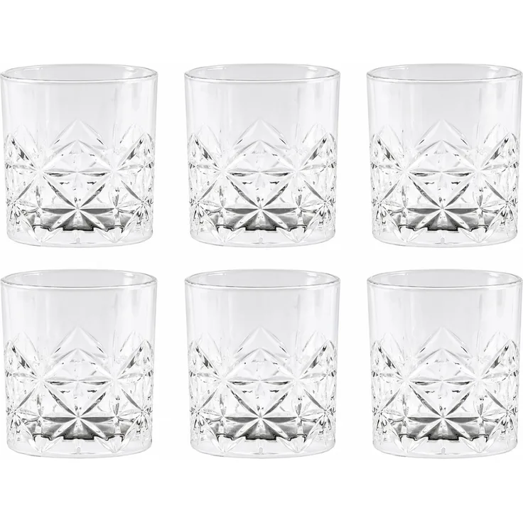 Jack Whiskeygläser, 6-teilig - Gläser-Set 340 ml