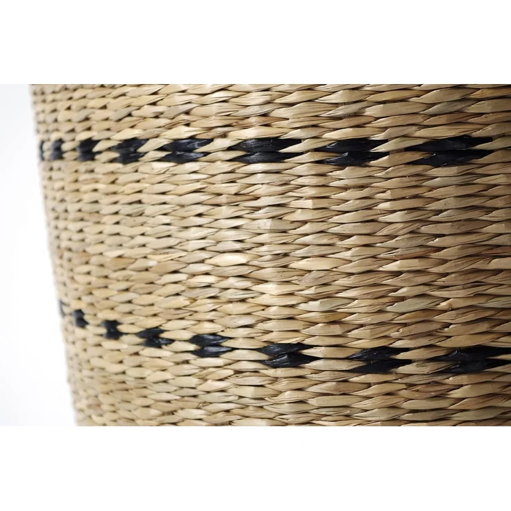 Kobolo Aufbewahrungskorb Dekokorb Set aus Seegras mit Griffen – Bild 4
