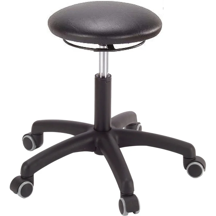 meychair Hocker 9056 A1S-TR-KL Rollen schwarz – Bild 1