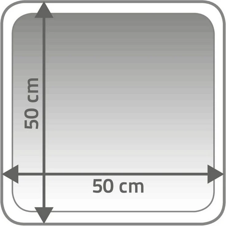Ridder Badematte Stadion grau, Höhe 1.5 mm, 100% Polyester-Microfaser – Bild 2