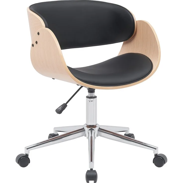 Calicosy Bürostuhl H72 cm – JUNON - Schwarz