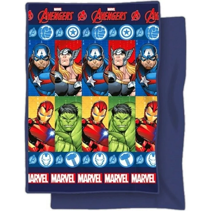 Avengers Tagesdecke 150x250 cm Marvel Steppdecke für Kinderzimmer – Bild 4
