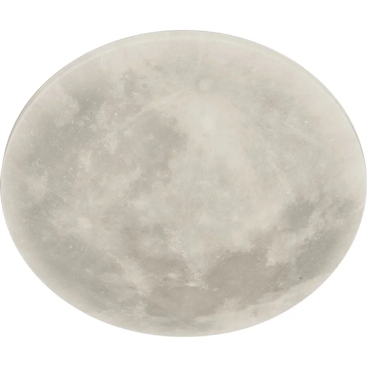 LED Deckenleuchte, Mond-Optik, dimmbar, weiß, 40 cm, LUNAR