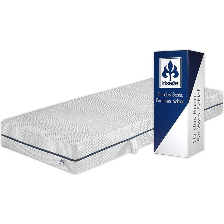 Badenia Bettcomfort Irisette Duo Touch 7-Zonen Kaltschaummatratze, Härtegrad 3, 90x190 cm – Bild 3