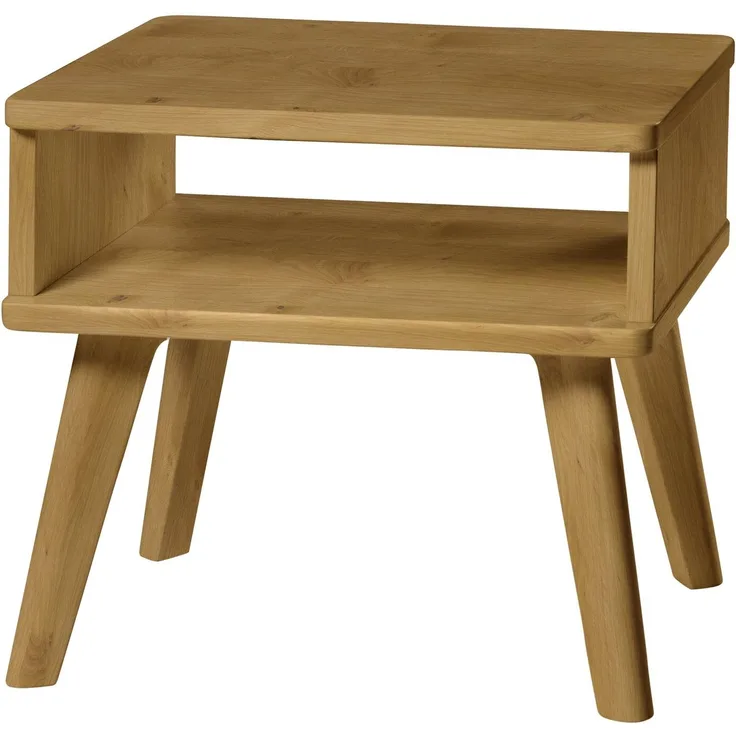Stand Tische Wildeiche Massivholz 38cm x 48cm x 42cm