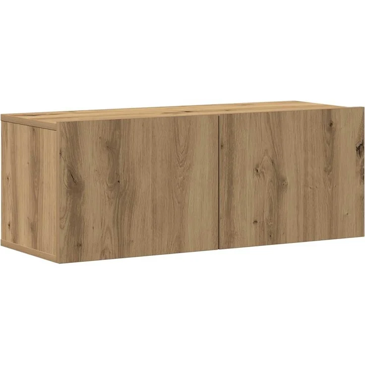 vidaXL 5-tlg. TV-Schrank-Set Wandmontage Artisan-Eiche Holzwerkstoff 3329194 – Bild 5