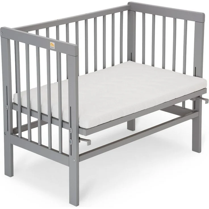 FabiMax Beistellbett Basic Plus grau – Bild 1