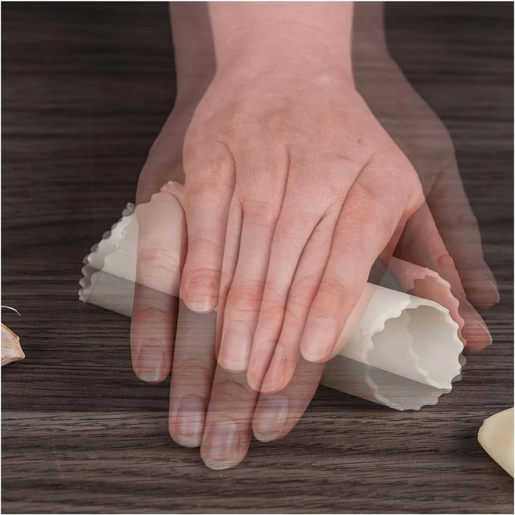 Genius - Knoblauch-Schneider G5 Knoblauchschäler Knoblauchpresse 19128 – Bild 8