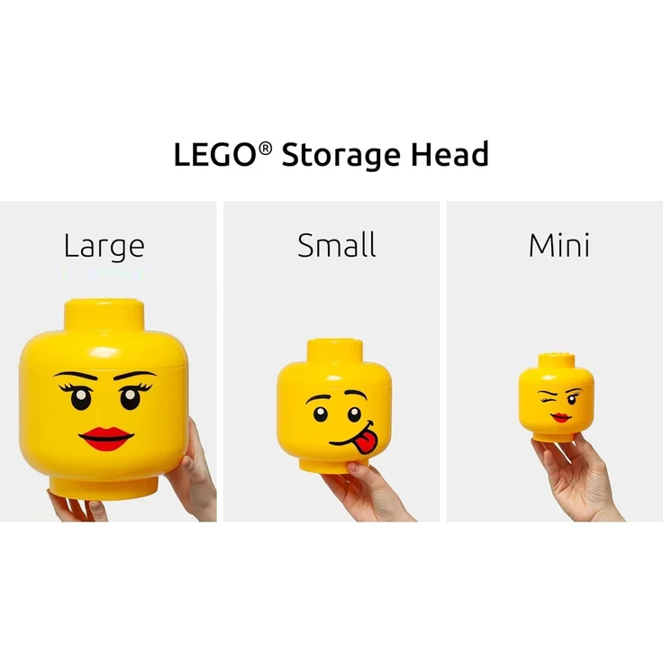 Room Copenhagen Aufbewahrungsbox Room Copenhagen LEGO Storage Head Skelett – Bild 3