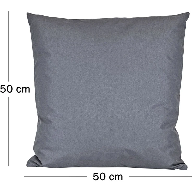 JACK Kissenbezüge 2er Set 50x50cm Outdoor Wasserfest, (2 Stück), 2x Kissenhülle, strapazierfähig, wasserabweisend, Innen & Außen – Bild 4