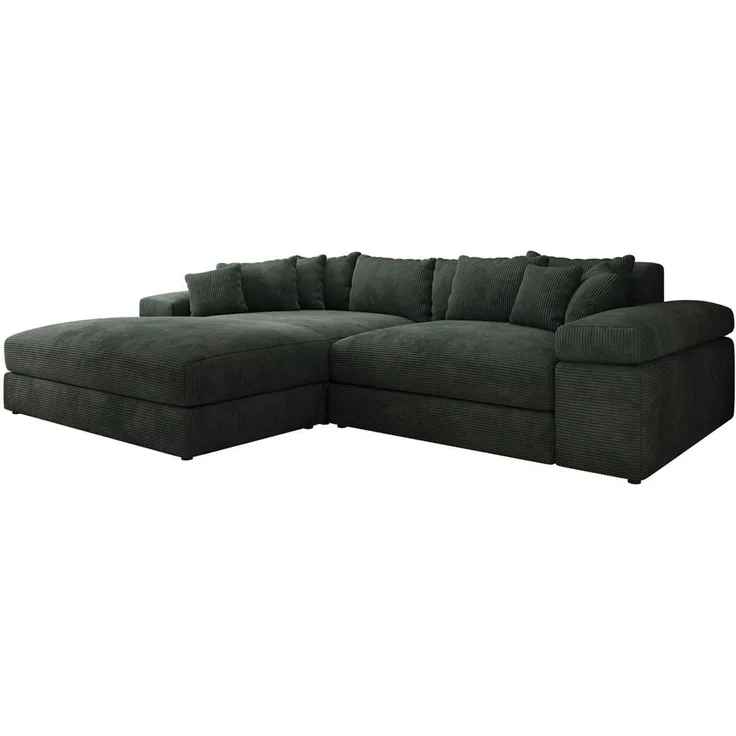 Luxusbetten24 Sofa Designer Sofa Bernardo, mit breiter Ottomane
