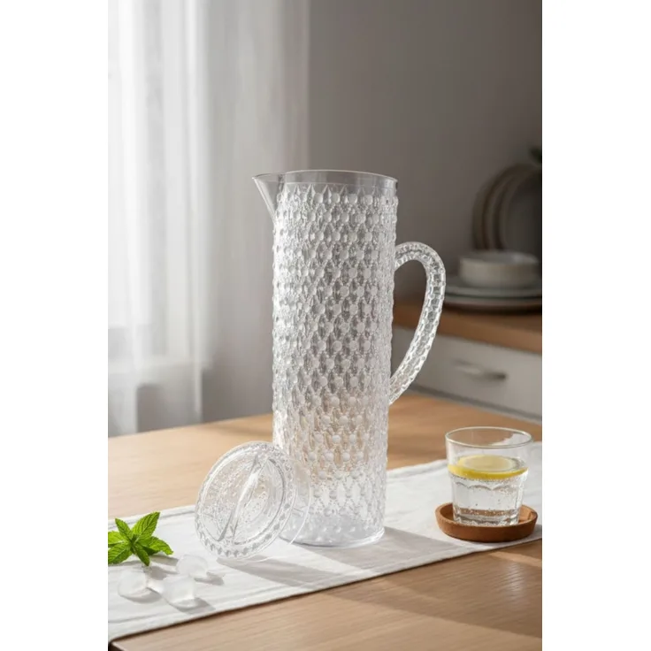 Hermia Concept 'BU0103' Flasche, Transparent, 9,5 x 9,5 x 29 cm, 1500 ml