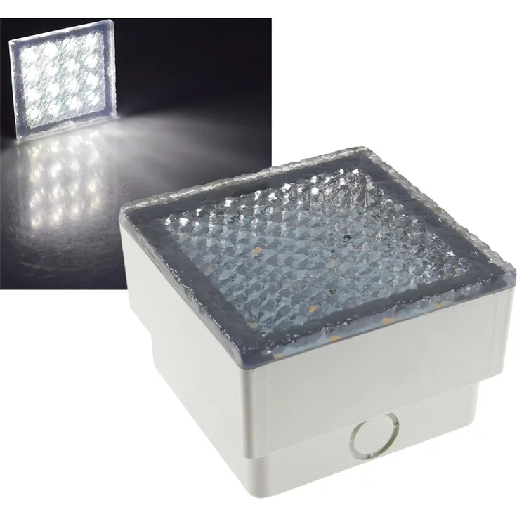 LED Pflasterstein "BRIKX 10" neutralweiß10x10x7cm, 92lm, IP67, 230V