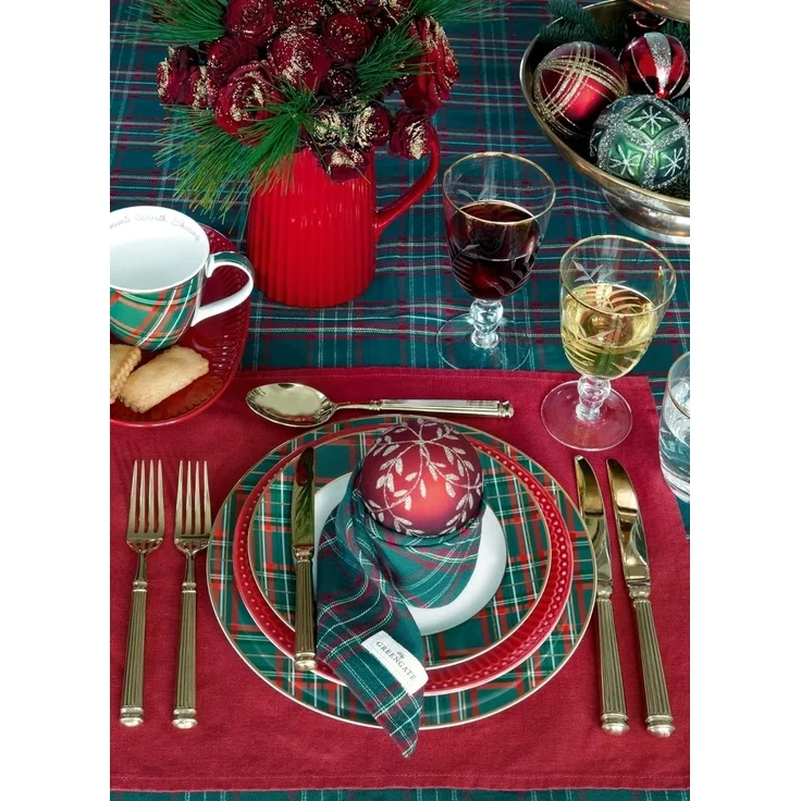 Greengate Teller 23 cm Alice pinewood green – Bild 3