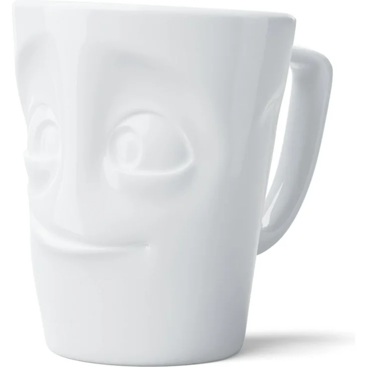 TV Tasse Kaffeebecher 95 Henkelbecher Maximug Bereit weiß – Bild 1