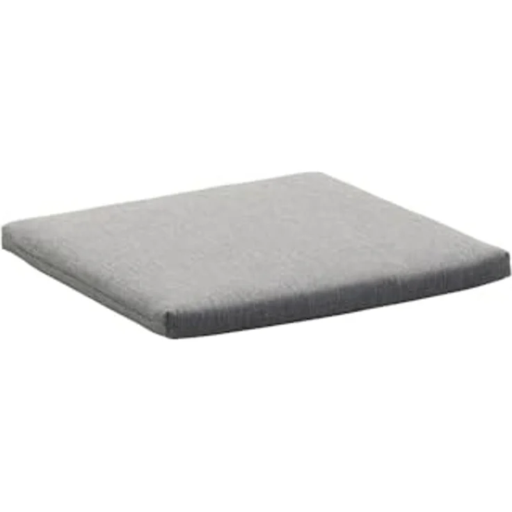 Sieger 5510 4925 Hocker-Auflage Schaum / Vlies Füllung, Polyacryl Grau 49 x 4 x 49 cm – Bild 1