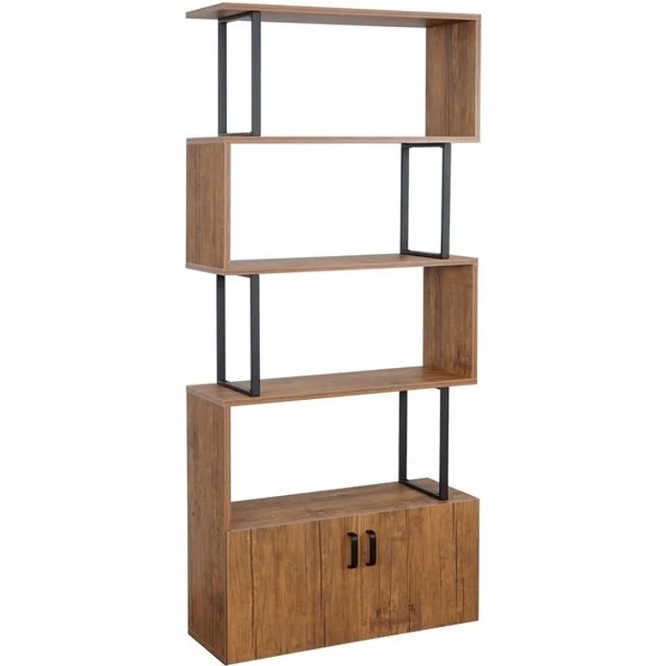 MCW Bücherregal MCW-A27B, Oberfläche und Innenflächen mit 3D-Struktur, Inklusive Bodenschoner – Bild 4