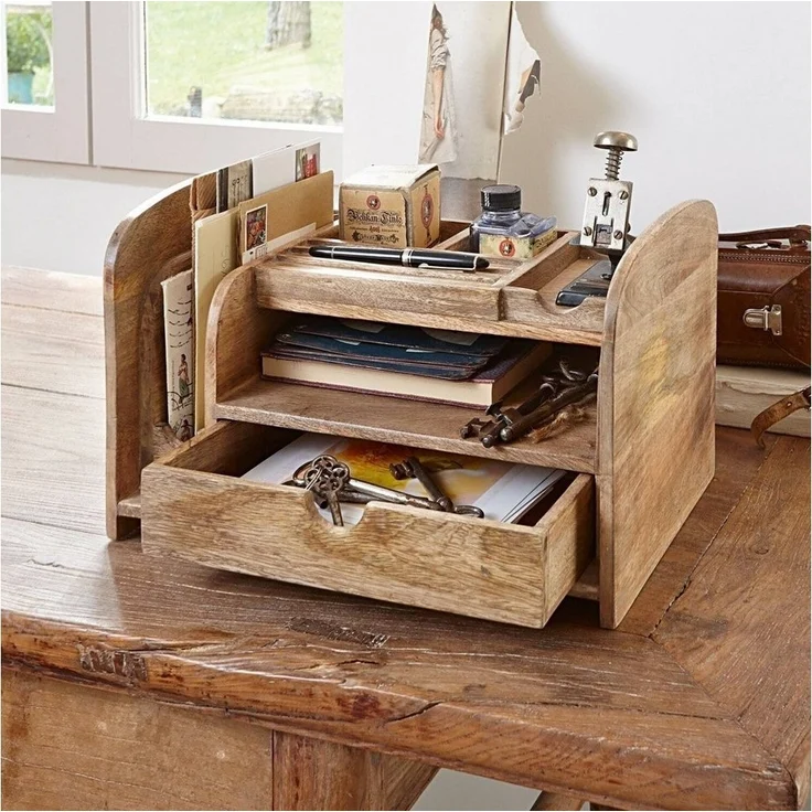 Mirabeau Organizer Organizer Elwood antikbraun – Bild 3