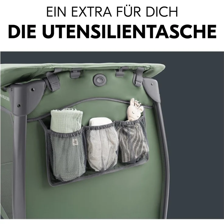 Hauck Play N Relax Center / Reisebett Dark Green – Bild 7